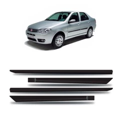 Friso Lateral Siena 2005 A 2007 4p - Kit 4 Peças