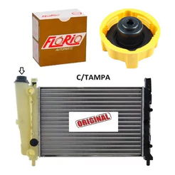 Radiador Fiat Uno Fiorino Premio Sem Ar 1985 Á 2008 Original