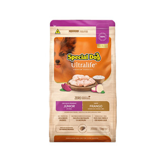 Ração Cães Special Dog Ultralife Junior Raças Pequenas Frango e Arroz 1kg em Oferta na Shopee