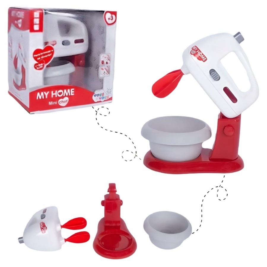 Brinquedo Batedeira Cozinha Infantil Batedor Gira De Verdade em Oferta na Shopee