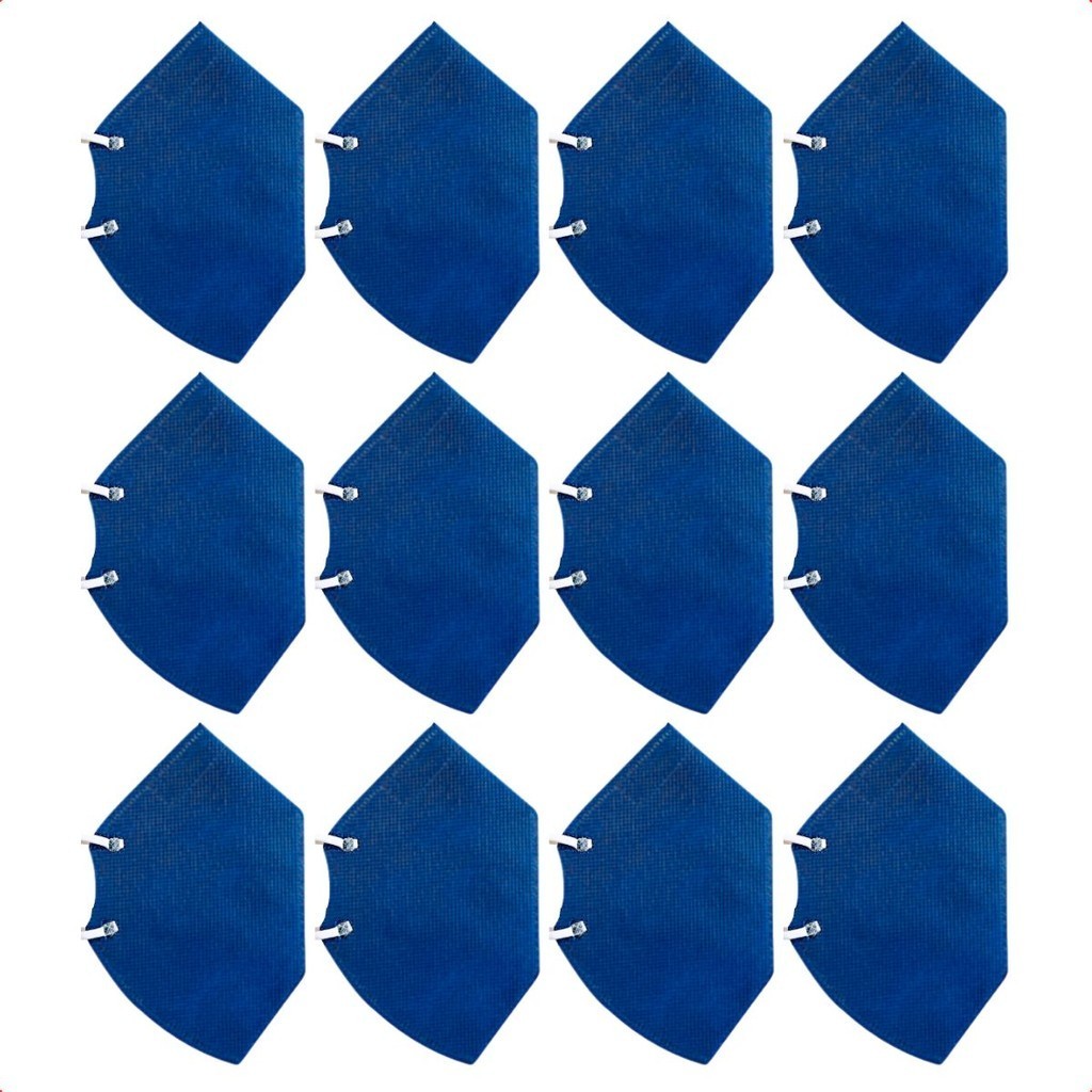 Kit 100 Máscara Descartável Pff2 Proteção Respiratória N95 Respirador Hospitalar Kn95 Clinica em Oferta na Shopee