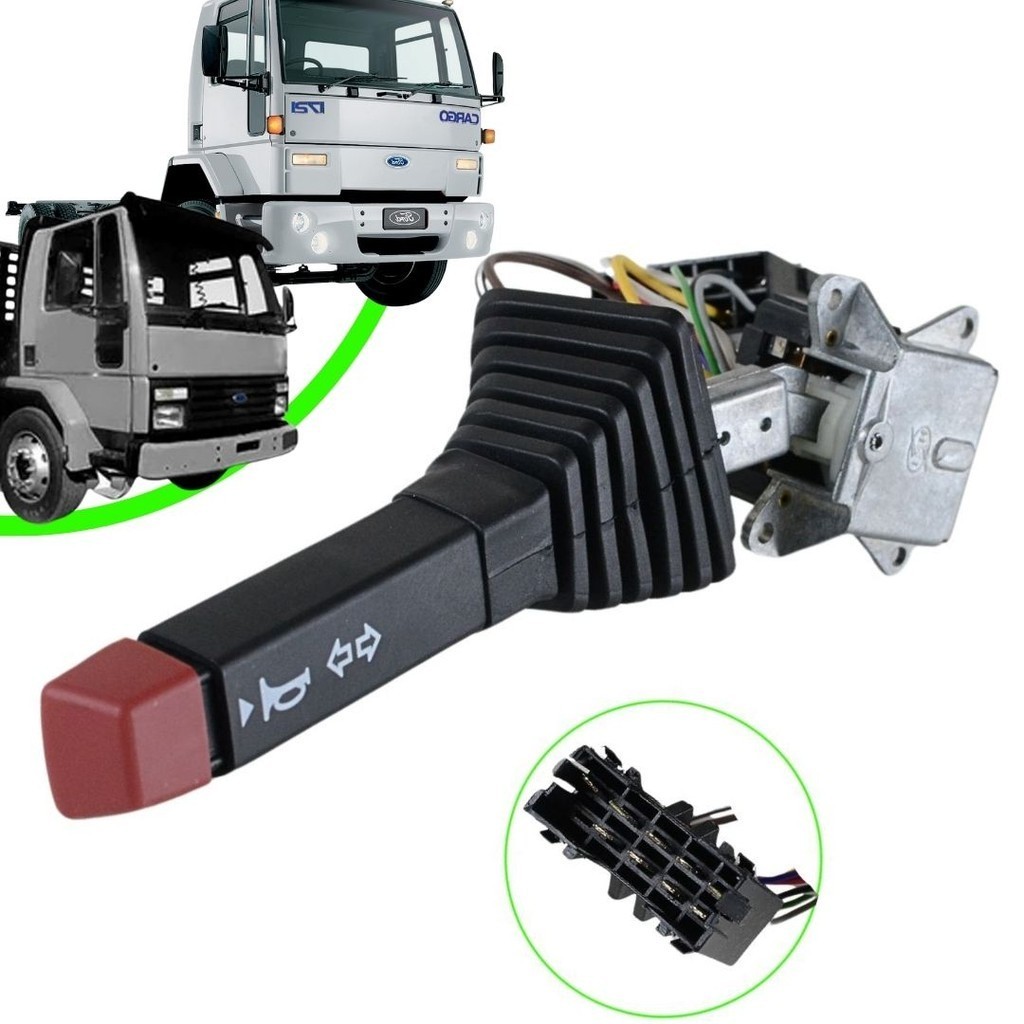 Chave de Seta para Ford Cargo 815 / 816 / 1116 / 1119 / 2422 / 4031 - 1988 a 2010 (6C4513335BA / 97HU13335AA / TJG953513