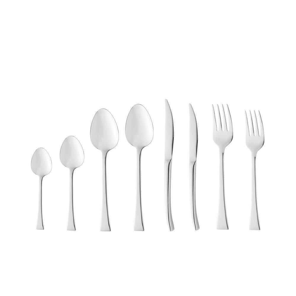 Faqueiro 48 Peças Wolff Berna de Aço Inox - Home & Living