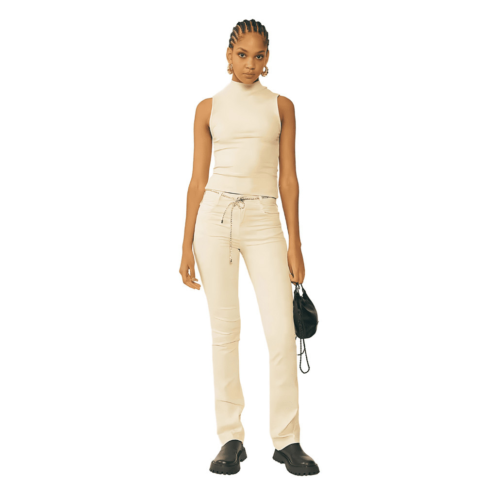 Calça Colcci Sarja Bia Com Cinto