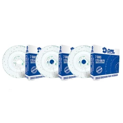 Disco De Tacografo Semanal 125x7d Dml 001 cx10un - 03 caixas