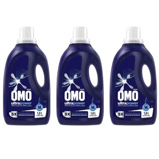 Kit 3 Lava Roupas Líquido Omo Ultra Power 1,8L cada em Oferta na Shopee
