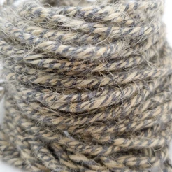 Cordão de Juta Multicolor Cinza 10 metros - EcoArt - Rizzo