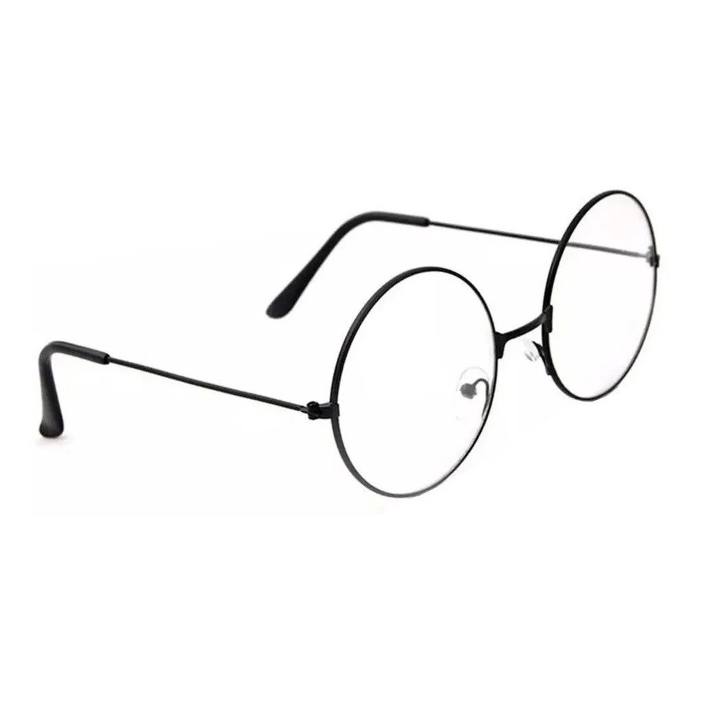 Óculos Armação Redonda Geek Harry Potter Lente Sem Grau em Oferta na Shopee
