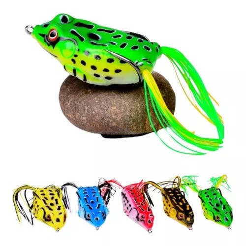 Isca Artificial Sapo Frog Anti Enrosco Traíra Tucunaré em Oferta na Shopee