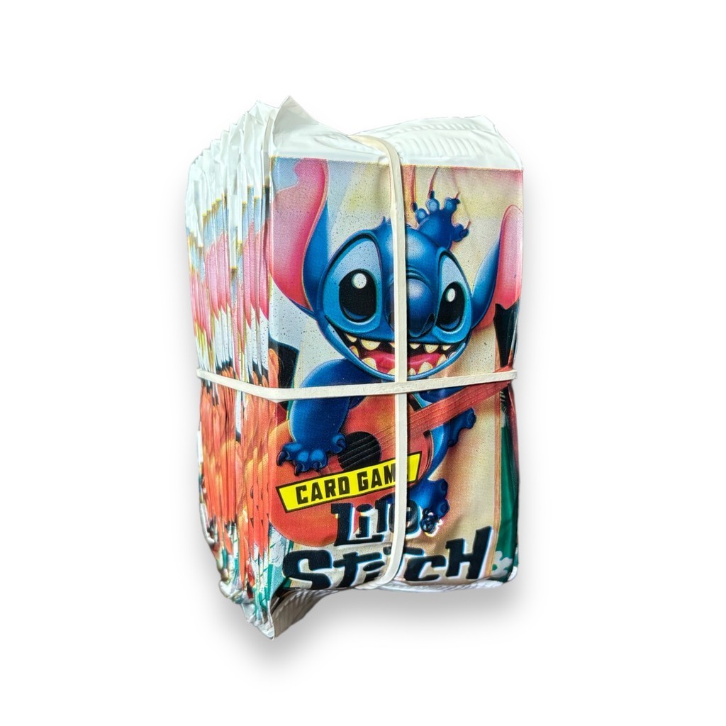Kit 200 Cards Lilo & Stitch Filme 50 Pacotinhos Bater Bafo