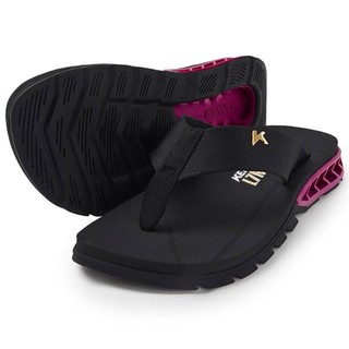 Sandália Kenner Rakka L7 U2 - Preto e Rosa em Oferta na Shopee