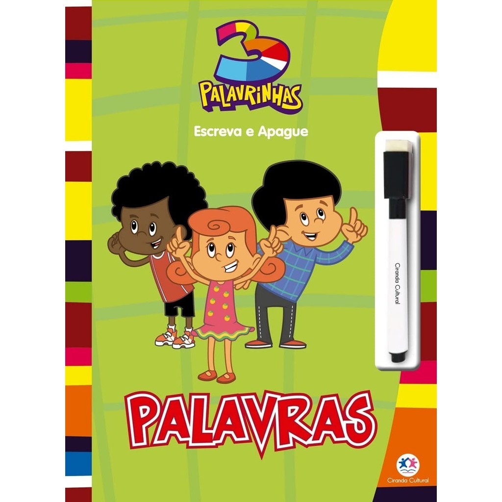3 Palavrinhas | Palavras  | Ciranda Cultural em Oferta na Shopee
