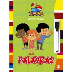 Escreva e apague | 3 Palavrinhas | Palavras | Ciranda Cultural