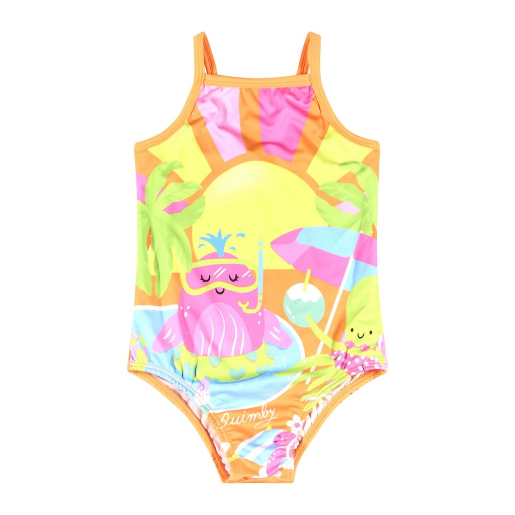 Maiô Infantil Estampado em Malha FPS +50 Quimby