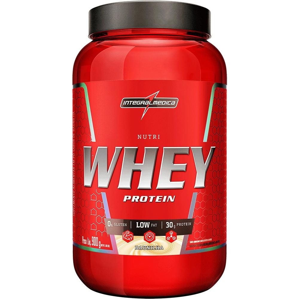 Integralmedica - Hipercalórico NutriWhey 900g - Ganho Muscular e Recuperação Rápida Pós-Treino