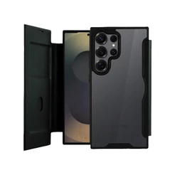 Capa Case Capinha Carteira Dual p/ Samsung Galaxy S25 Ultra Porta-Cartão, Proteção Reforçada Gshield