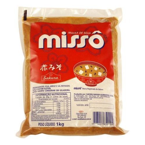 Massa De Soja Misso Aka 1kg em Oferta na Shopee