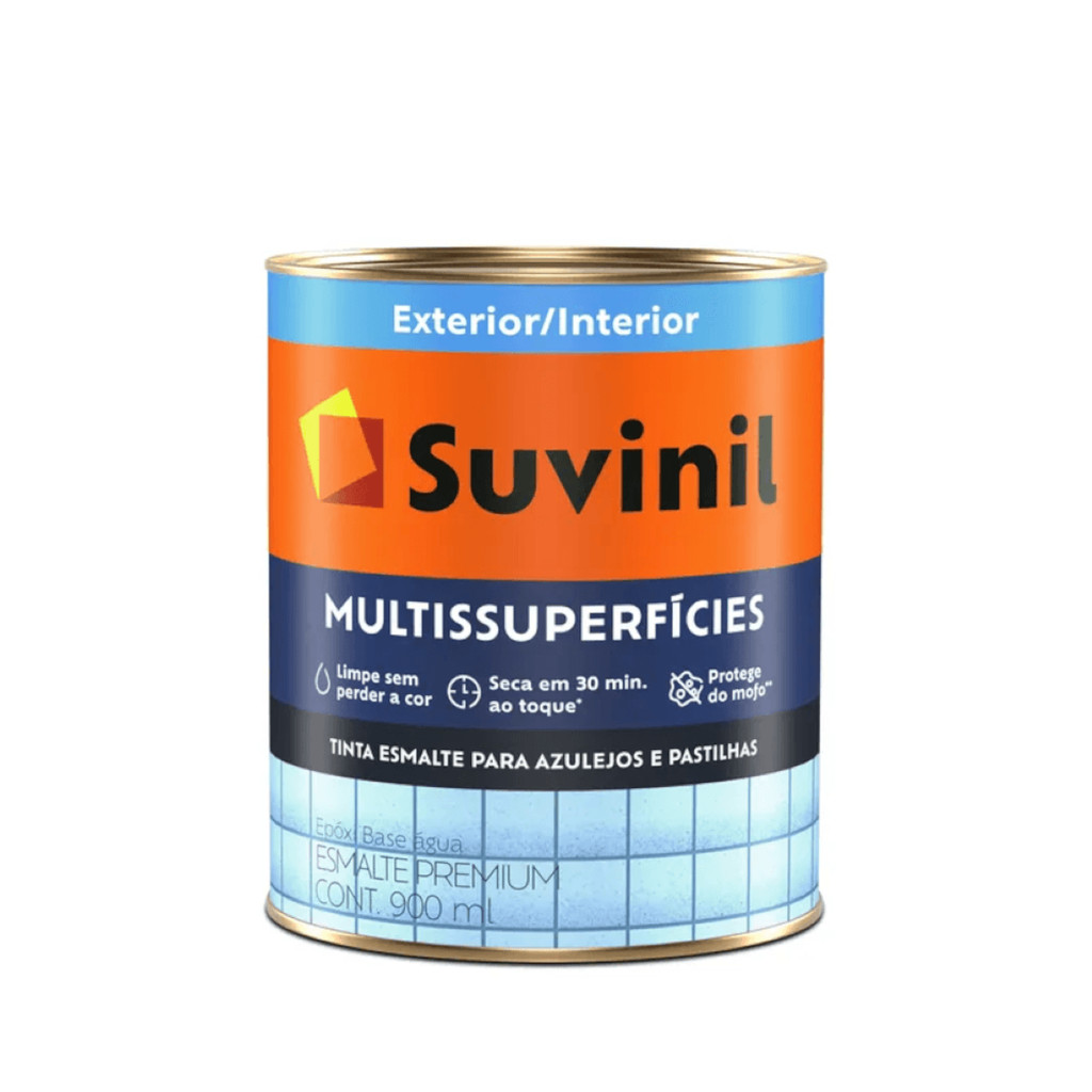 EPOXI BASE ÁGUA MULTISSUPERFÍCIES SUVINIL BRANCO ACETINADO 900ML em Oferta na Shopee
