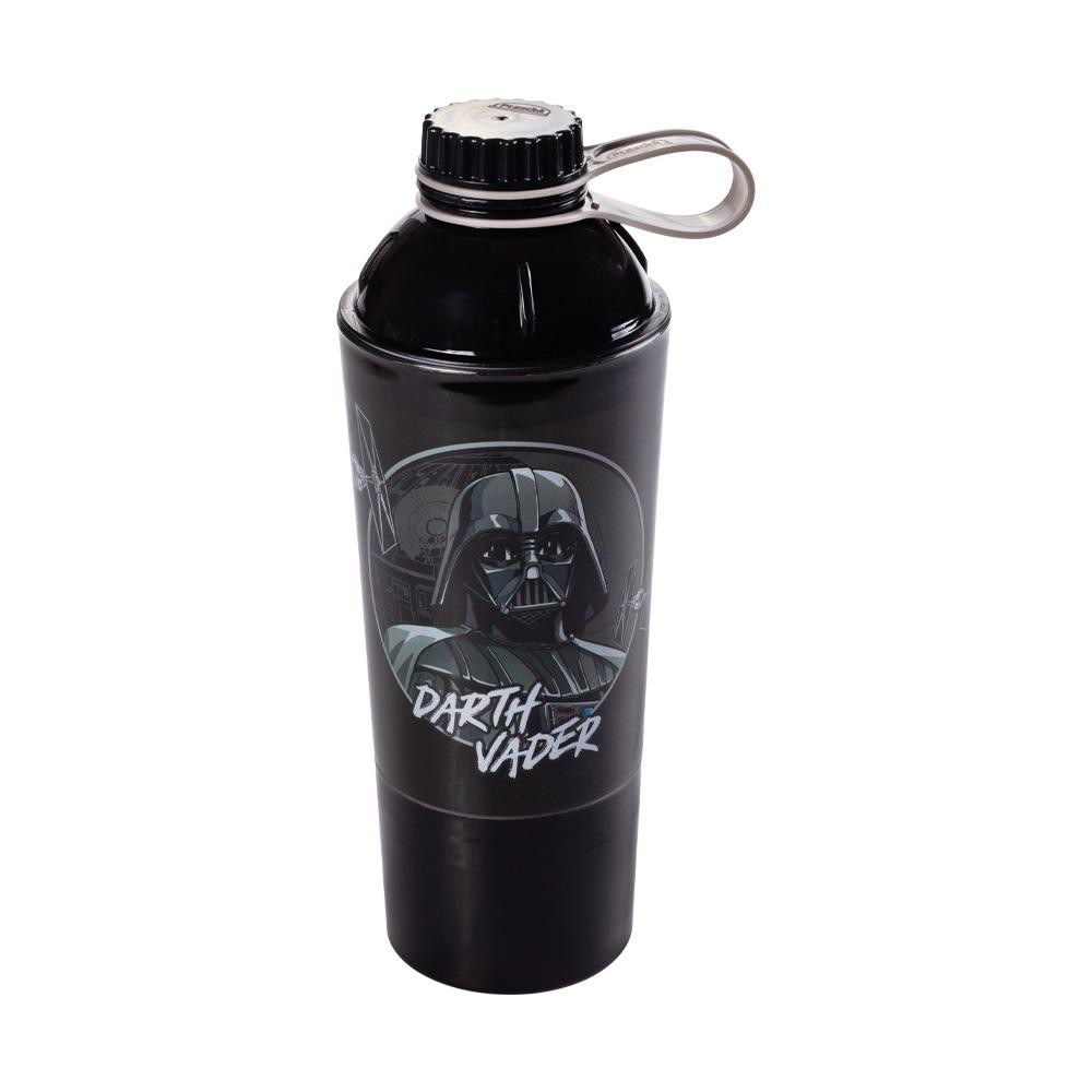 Shakeira Garrafa 600 ml Compartimento Star Wars Plasútil - Home & Living