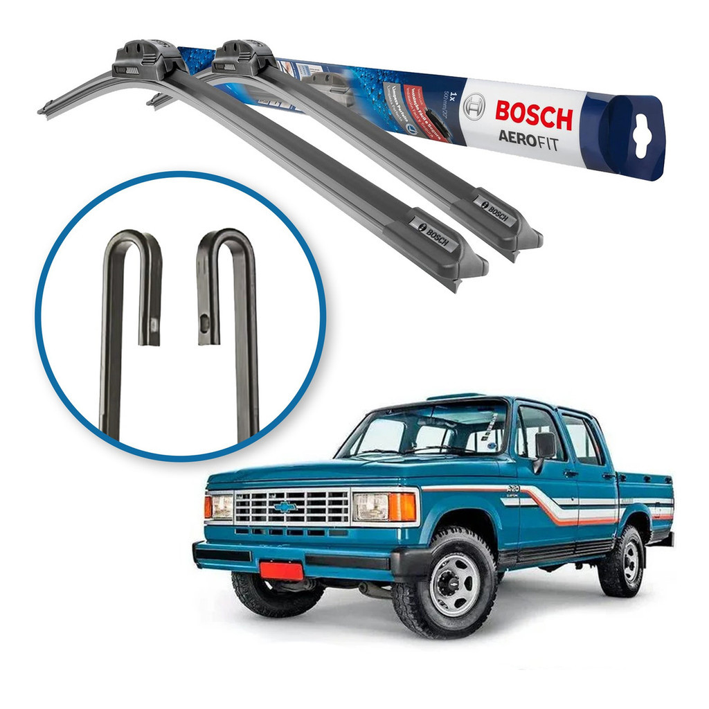 Palheta Limpador Parabrisa Original Bosch Chevrolet A20 A40 C20 D20 1985 A 1997