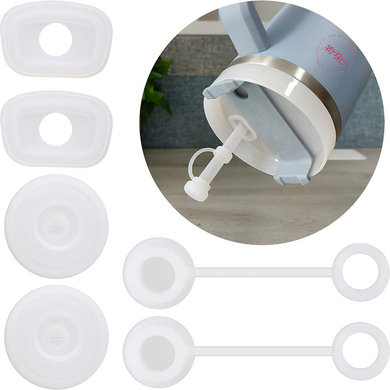 Conjunto De 3pcs De Tampas À Prova De Derramamento De Silicone , Compatível Com Copo tampa de canudo SUGAW