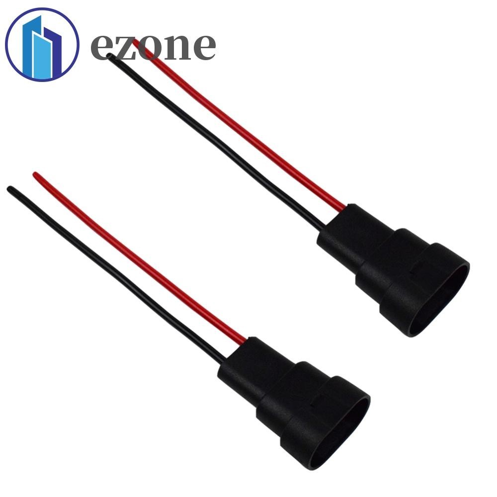 2x HB3 9006 HB4 Conector Adaptador Macho Para Lâmpada De Farol De Nevoeiro