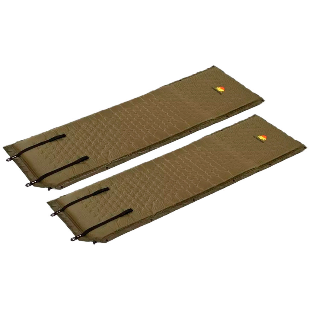 2x Colchonetes Auto-Infláveis Isolates Térmico Guepardo/NTK Verde Super Leve e Fácil de Carregar - Sports & Outdoors