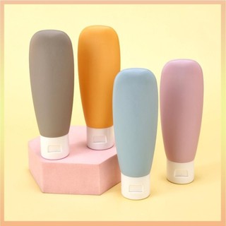 Kit Frasco Recarregável De 4pcs De Shampoo Essência Portátil Gel Ducha Pode Transportar R…