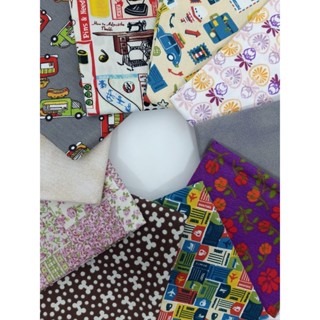 Kit Tecido Tricoline Algodão 10 Retalhos 25x75cm (n15)