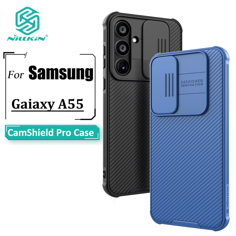 Capa Nillkin CamShield Pro Para Samsung Galaxy A55 Telefone Proteção Deslizante De Traseira À Prova De Choque em Oferta na Shopee