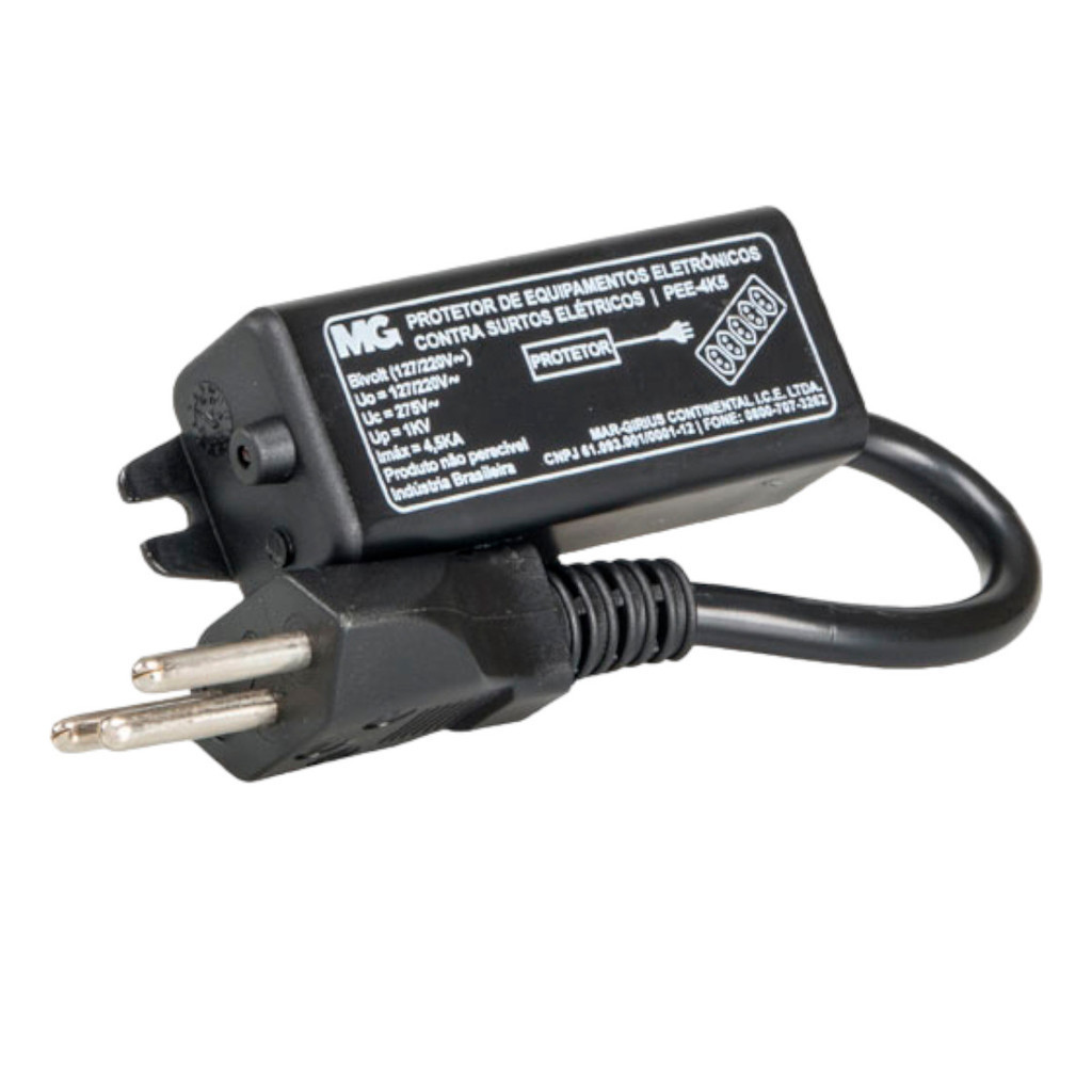 Protetor Contra Surtos Elétrico Raios Bivolt Margirius 4,5ka