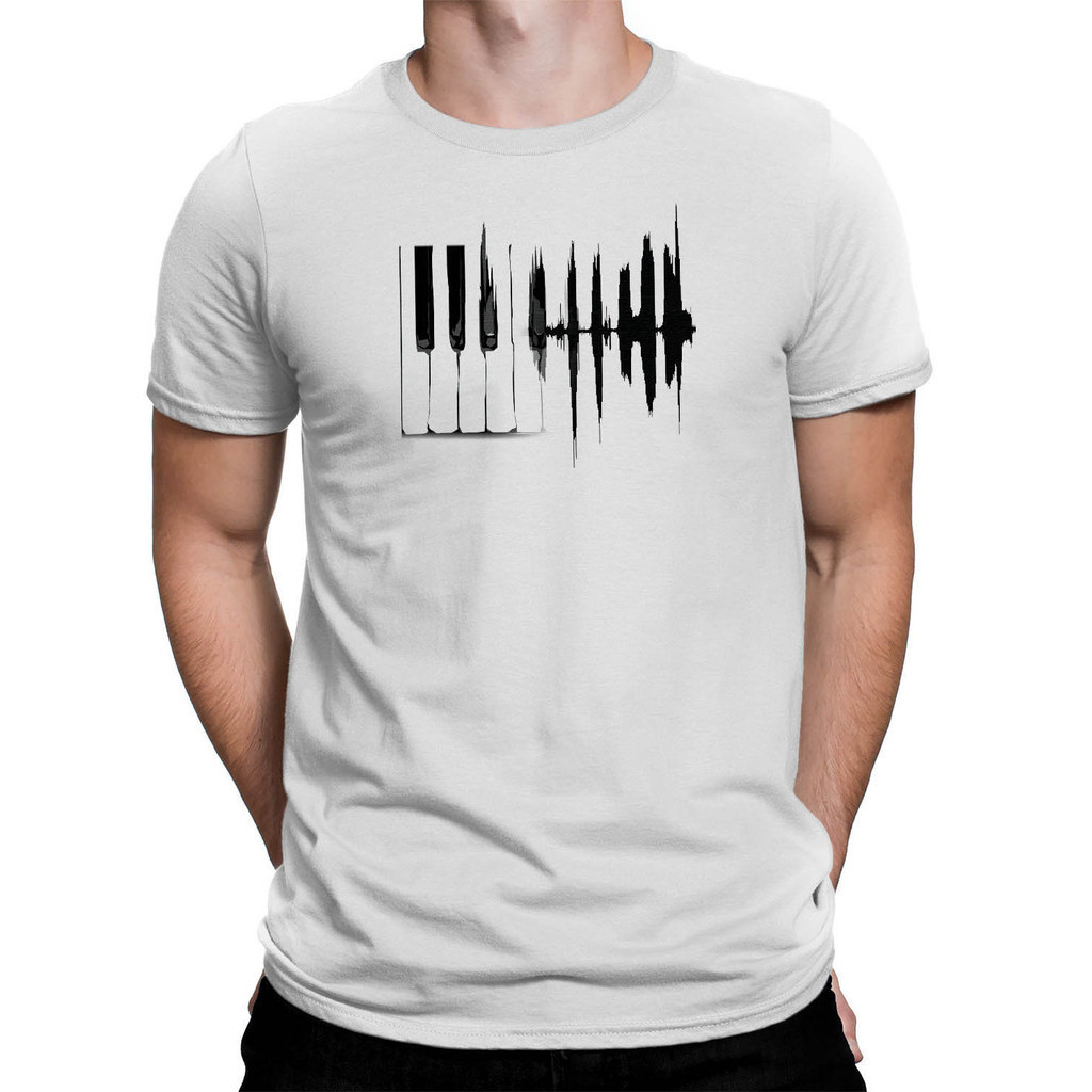 Camiseta Piano Teclado Instrumento Musical