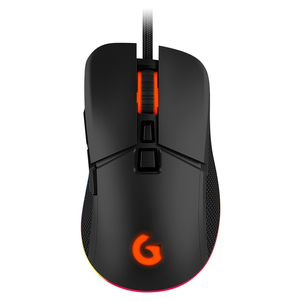 Mouse Gamer Ghost Light  Rgb 12.400 Dpi 7 Botões - Computers & Accessories