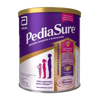 Suplemento Infantil Pediasure Morango 400g - Nova Fórmula