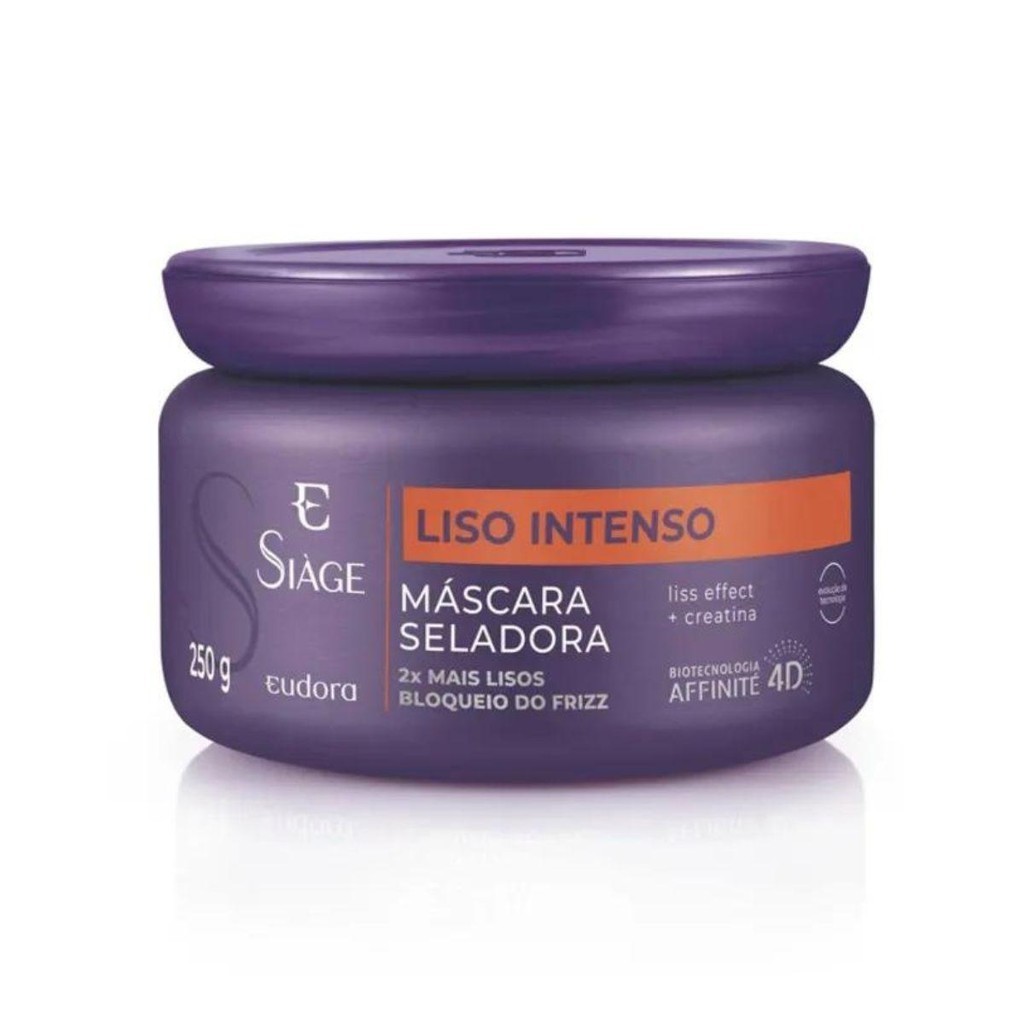 Máscara Seladora Siage Eudora Liso Intenso 250g