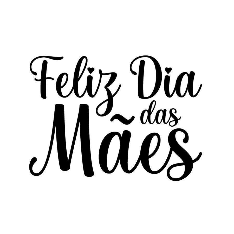 Transfer Para Balão Lettering - Feliz dia das Mães - 01 Unidade - Rizzo Balões em Oferta na Shopee