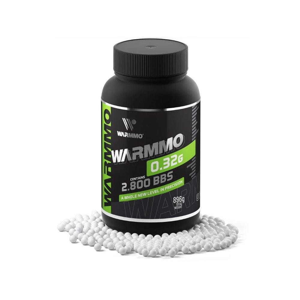 Esfera Airsoft BBs Warmmo 0,32g 6,0mm Alta Performance 2800u em Oferta na Shopee