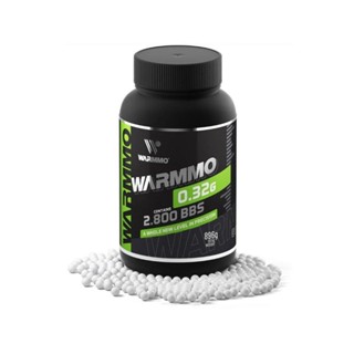Esfera Airsoft BBs Warmmo 0,32g 6,0mm Alta Performance 2800u em Oferta na Shopee