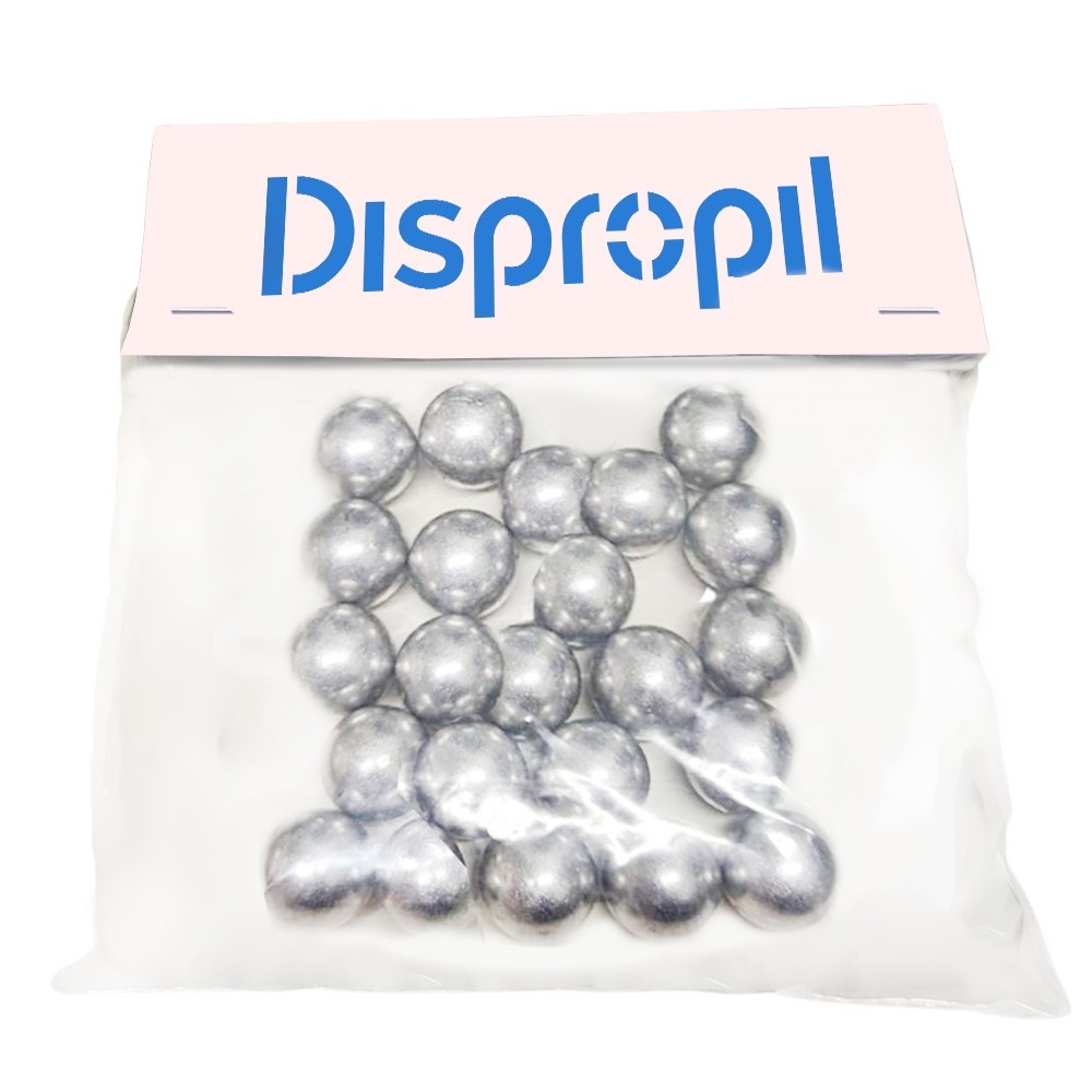 Esfera de Aluminio Para Pistola .50 Cal 12.5mm 20un - Dispropil