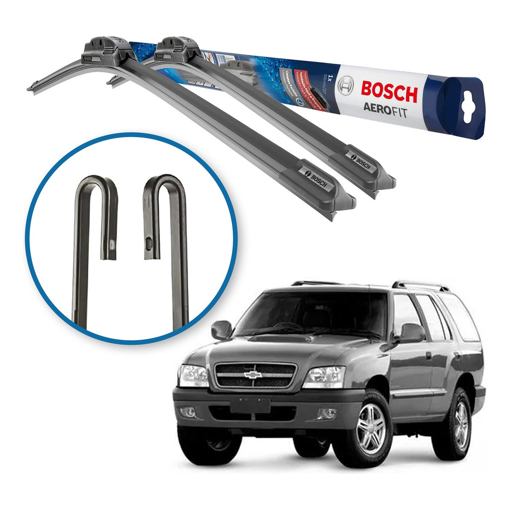 Par Palhetas Limpador Blazer Original Bosch Gm 1995 A 2012 Bosch