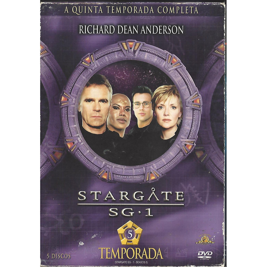 Dvd Série | Stargate Sg.1 - 5a. Temporada Completa - 2008