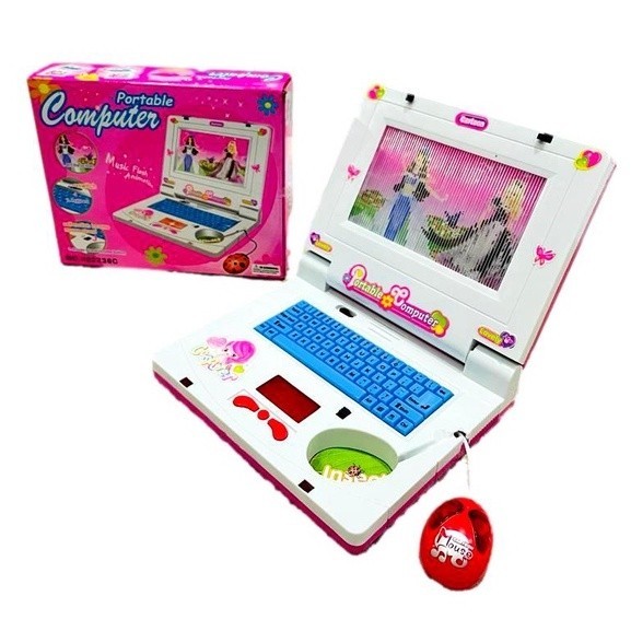 Notebook Laptop Infantil Musical Princesas Com Luzes Som e ENVIO IMEDIATO
