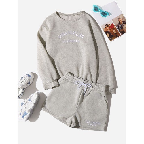 conjunto exclusivo super confortavel,feminino moda outono/inverno moletom lançamento