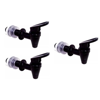 Kit 3 Torneiras Longa Preta Filtro De Barro Bebedouro Agua Por Gravidade em Oferta na Shopee