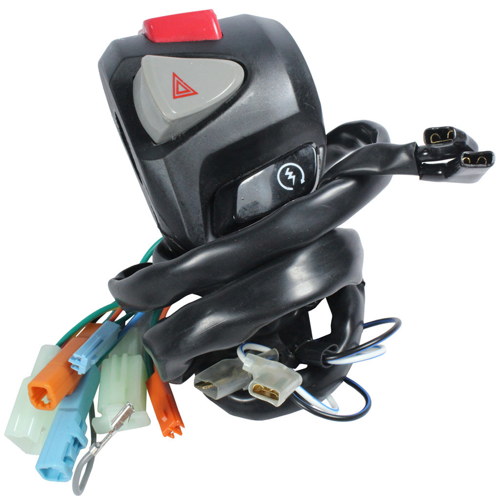 Interruptor de partida botão com pisca alerta CG150 CG160 Fan Titan Sport CB300 XRE300 modelo CB500