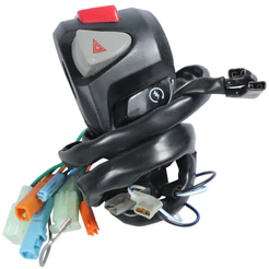 Interruptor de partida botão com pisca alerta CG150 CG160 Fan Titan Sport CB300 XRE300 modelo CB500