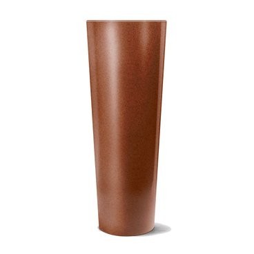 Vaso de Polietileno Classic Cone 100 Nutriplan cor Ferrugem
