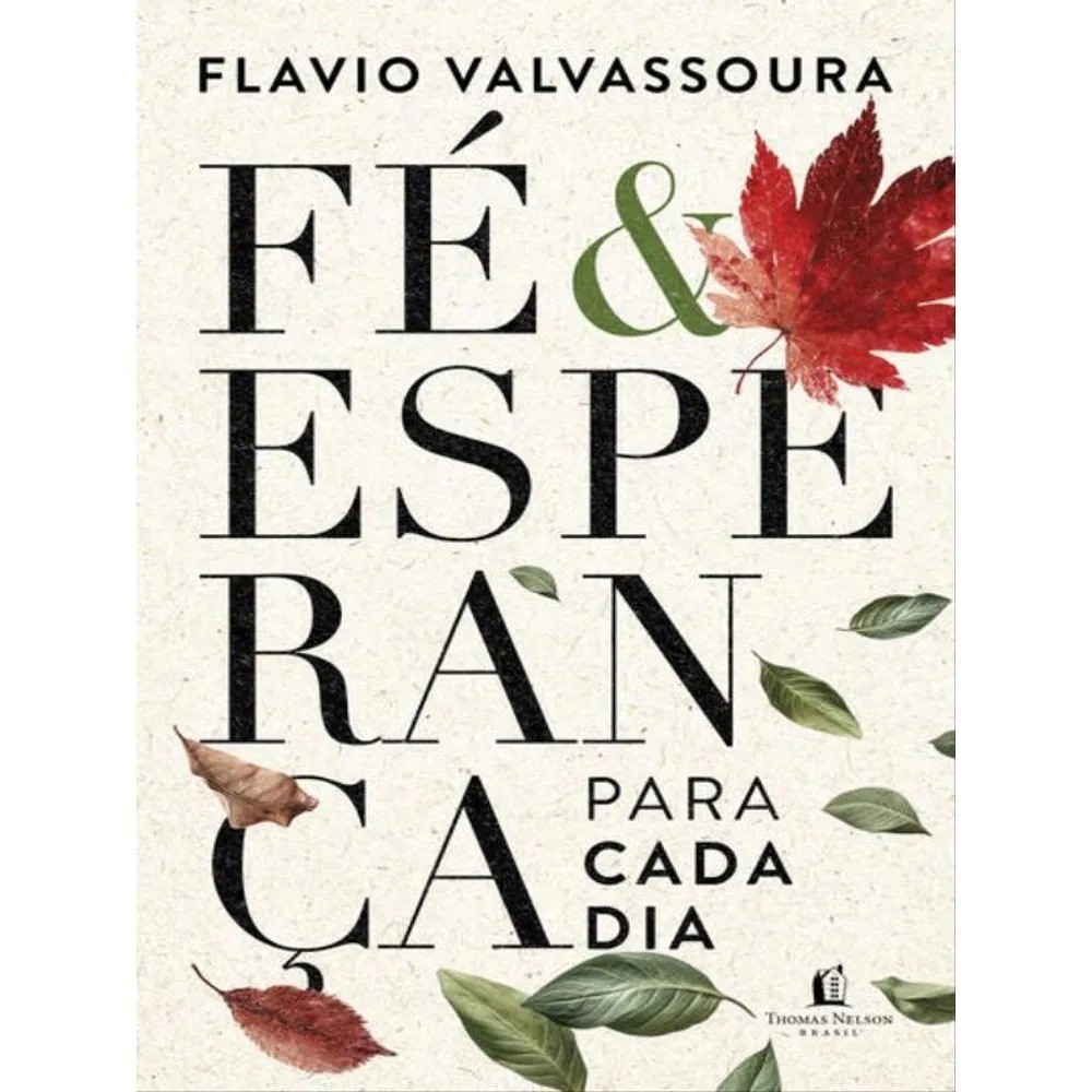 Fé e Esperança Para Cada Dia | Flavio Valvassoura em Oferta na Shopee