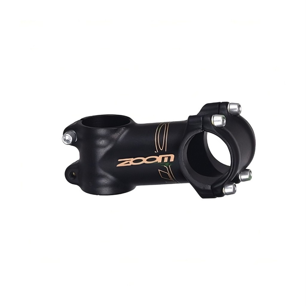 Suporte Guidão Avanço Alumínio 31.8x90mm Preto Zoom -7º Graus Rise MTB e Speed