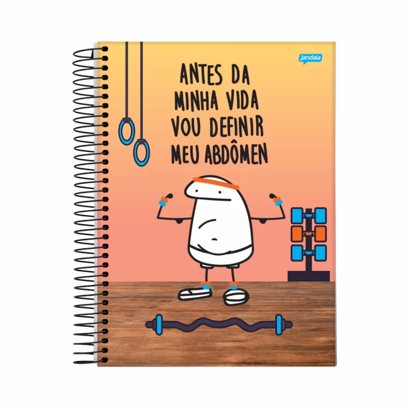 Caderno Flork Meme 1 Matéria 80 Folhas em Oferta na Shopee